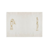Sea Whispers Gold Linen Placemat