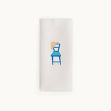 Lazy Noon Blue Napkin