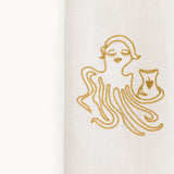 0ctavia Gold Linen Napkin